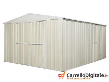 Box prefabbricato in acciaio 360x430cm avorio