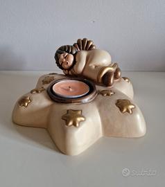 porta candele Thun originale con angelo