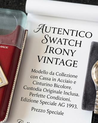 Orologio Swatch Irony Vintage - Bicolore