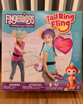 Gioco Fingerlings coda scimmia Tail Ring Fling