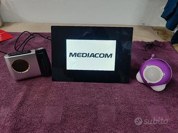 Stock Cornice digitale + radio + sveglia + webcam