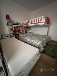 Letto a castello e rete matrimoniale