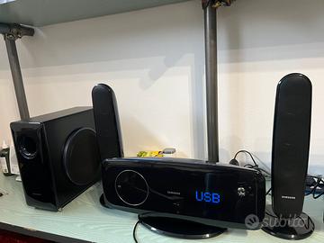 Sound bar samsung ht-q100 300 watt con dvd divx