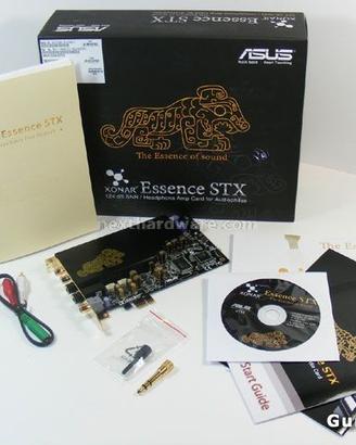 ASUS XONAR EXSENCE STXII + pc fisso e hard disc es