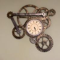 Orologii da parete con ingranaggi