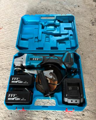 Smerigliatrice angolare flex doppia batteria