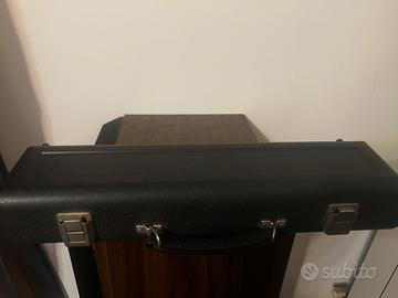 Flauto traverso argentato