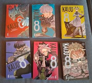 Kaiju no. 8 volumi 1-6