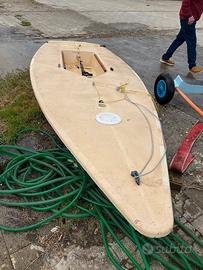 laser ILCA 7 deriva a vela