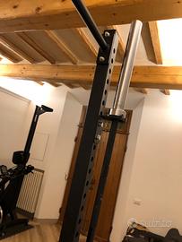 Rack bilanciere olimpionico e dischi