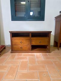 Cassettiera in legno massello