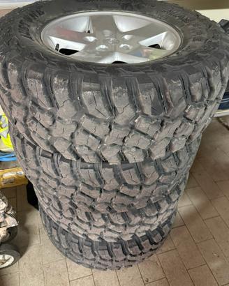 Wrangler pneumatici gomme e cerchi
