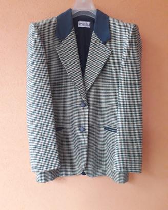 Giacca da donna in tessuto pied de poule