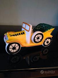 auto d epoca in ceramica vintage
