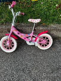 Bici da bambina con rotelline