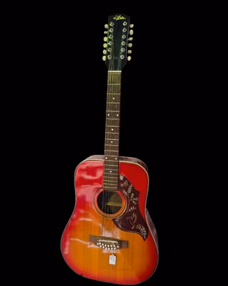Aria 9614, 12 string, Two Tone Sunburst