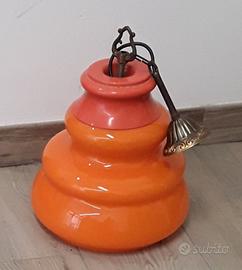lampada a sospensione anni 70