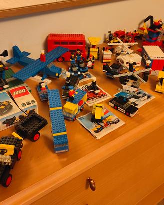 Collezione 30 set Lego vintage anni 70 e 80