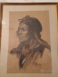 opera in carboncino 