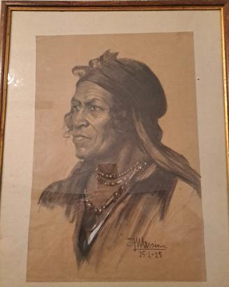 opera in carboncino 