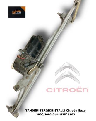 TANDEM TERGICRISTALLO CITROEN Saxo 2° Serie Benzi