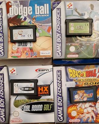 vari giochi GBA game boy advance 