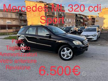 Mercedes ML 320 Sport 11/2007 tagliandata