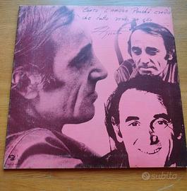 Charles Aznavour - Canto L'Amore LP 1a ed. '72