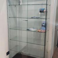 Vetrina espositore vetri scorrevoli