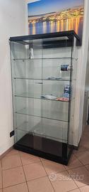 Vetrina espositore vetri scorrevoli
