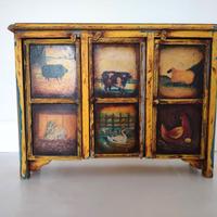 Contenitore armadietto artigianale Francese