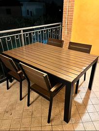 Tavolo da pranzo 160x100