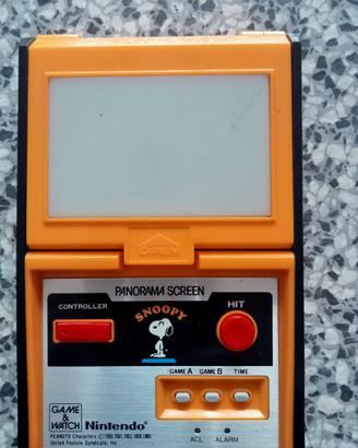 NINTENDO GAME GIOCO SNOOPY