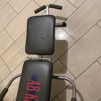 Panca addominali AB King Pro pieghevole/Poco tratt
