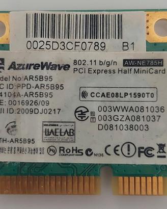 WIFI Card - AzureWave modello AR5B95