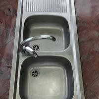 lavello cucina due vasche con gocciolatoio