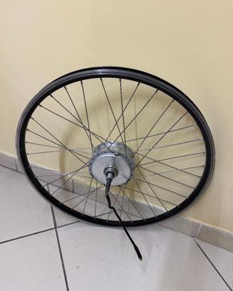 CERCHIO DA 26' CON MOZZO MOTORE 250W 36 V