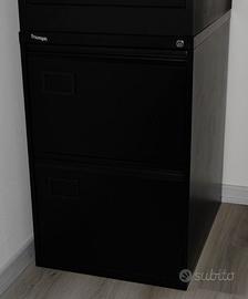 Classificatore a due cassetti con chiave