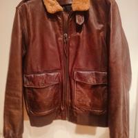 giubbotto in pelle Ralph Lauren XL