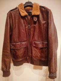 giubbotto in pelle Ralph Lauren XL