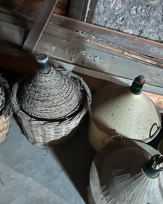 6 Damigiane per vino