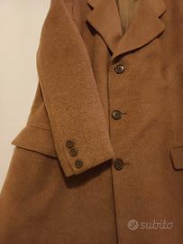 cappotto da uomo color cammello