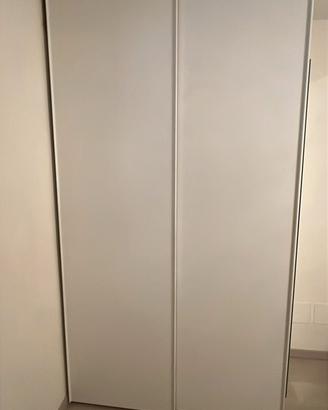 Armadio colore bianco a 2 Ante scorrevoli