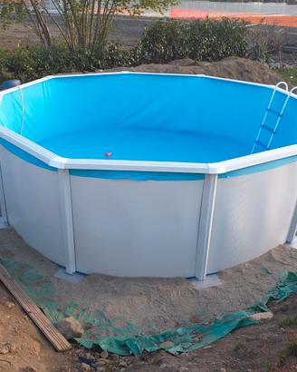 Piscina da esterno rigida Toi diametro 4.6 metri
