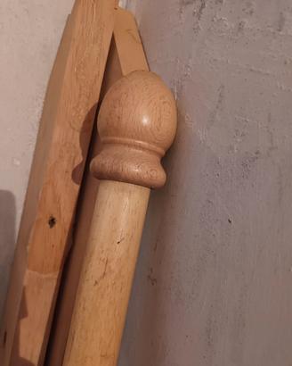 Bastone tende in legno 
