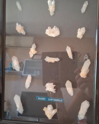 Collezione di quarzo castagnola