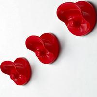 3 appendini Kartell rosso