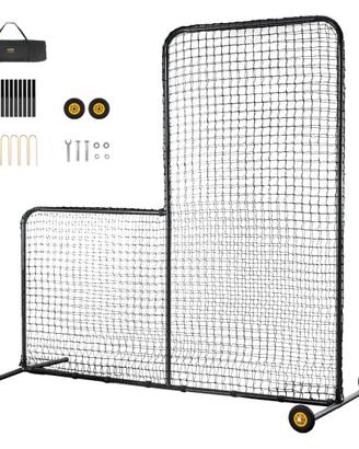 Rete di battuta 213x106x213 cm da baseball