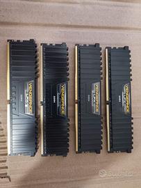 Ram ddr4 Corsair Vengance 4x4gb 2666mhz c16