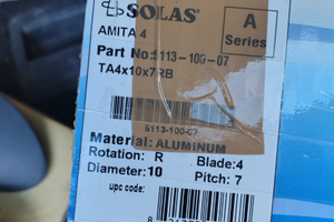 Elica solas 4 pale per mercury